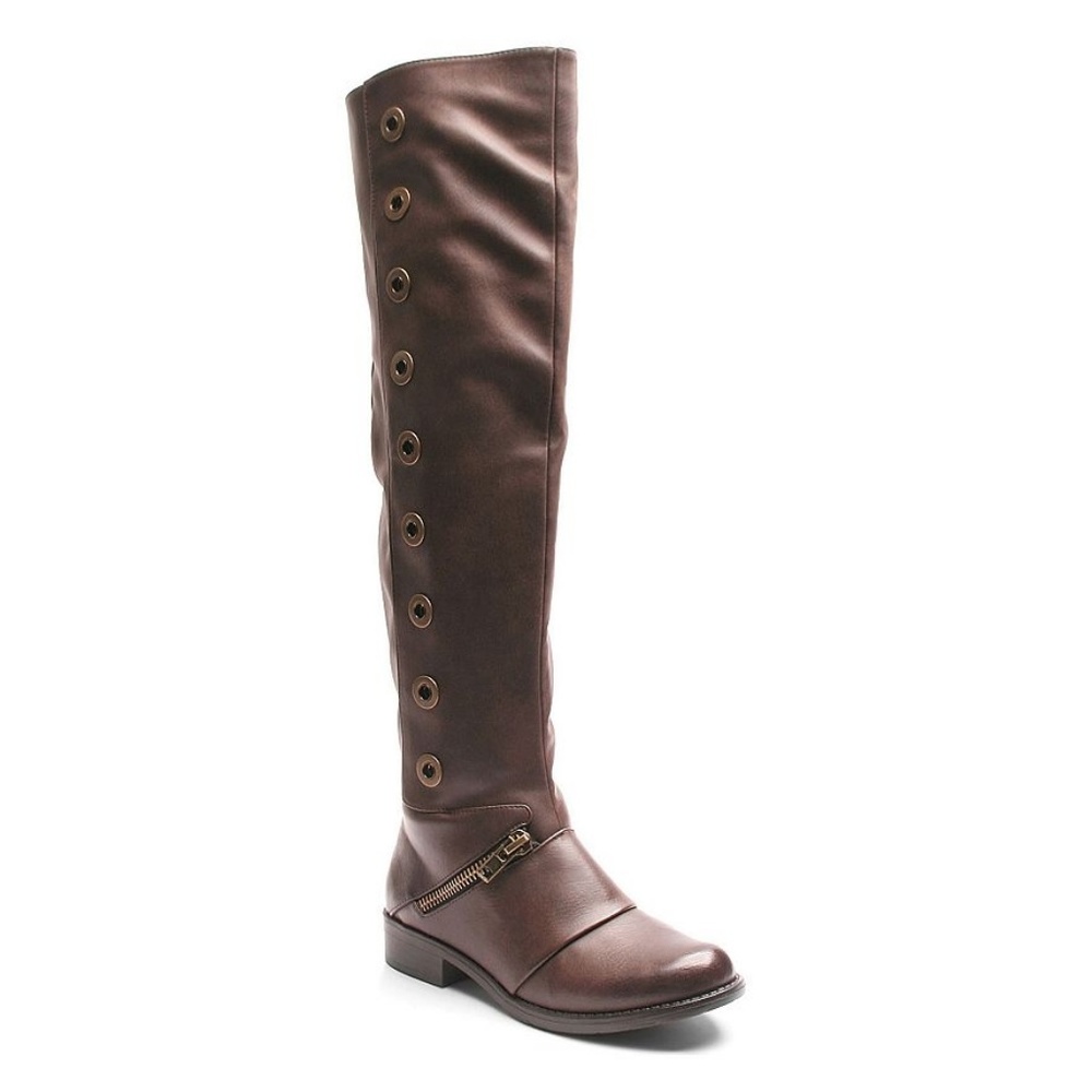 New Kisses by 2 Lips TooJostle Women's Brown Boots